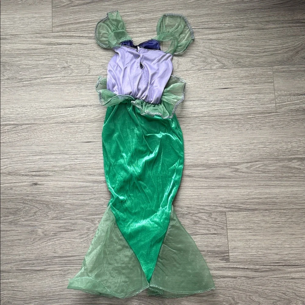 Disney Classics Ariel Mermaid Costume Purple and Green